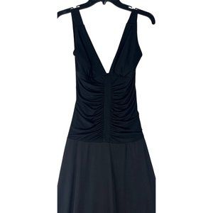 OXOXO COLLECTION  EVENING WEAR  LONG DRESS BLACK SIZE M